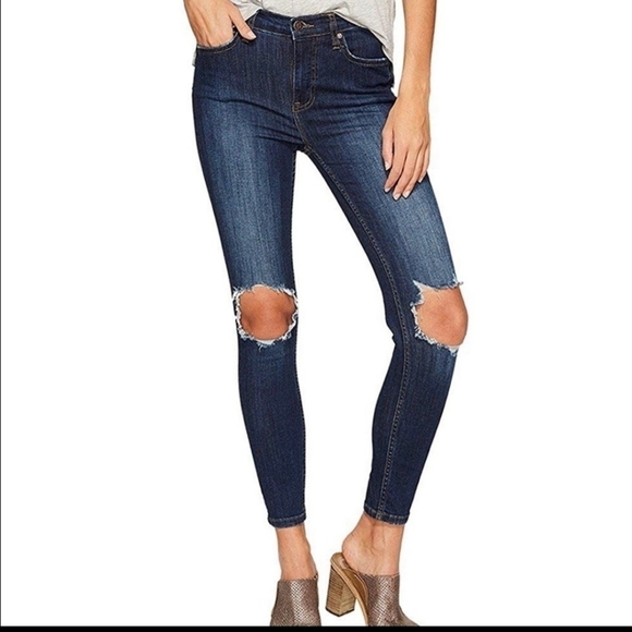 Free People Jean jegging Sz 27 Gently worn but good condition overall - Picture 1 of 8
